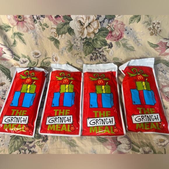 McDonald's Other - McDonald's 2025 Grinch Socks red,green, yellow,blue